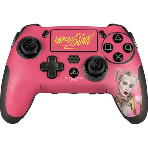 DC Comics Harley Quinn Movie Character Poster PlayStation Scuf Vantage 2 Controller Skin